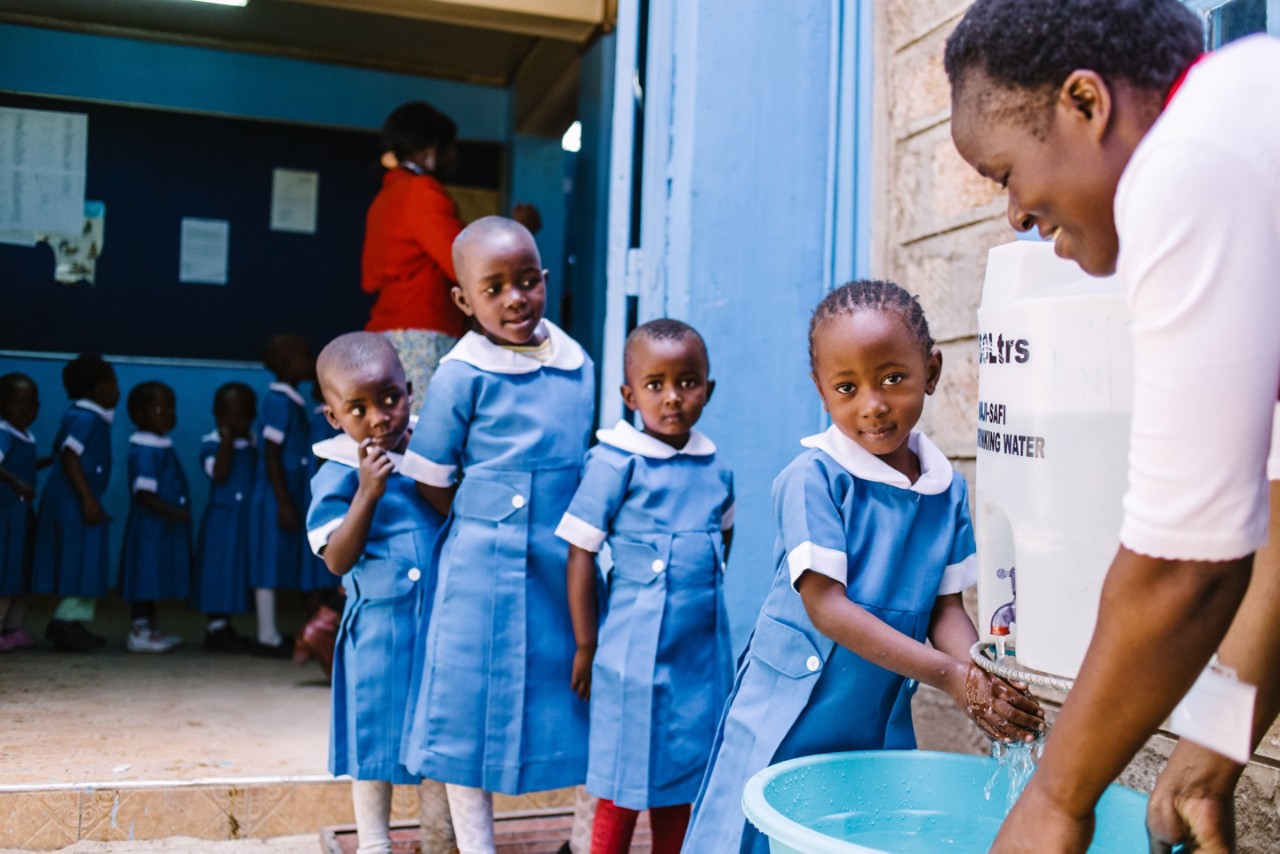 SHOFCO GIrls Drinking Water 